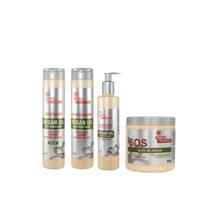 Kit SOS Restauracao Argan Girass - 4 passos