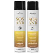 Kit Sos Shampoo E Condicionador Reconstrução 300ml Myphios Kit Sos Shampoo E Condicionador Reconstrução 300ml Myphios