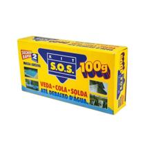 Kit Sos Veda-cola-solda Até Debaixo D'agua 100g