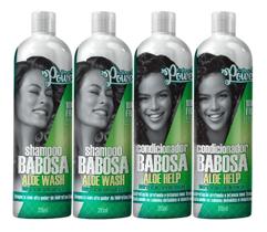 Kit Soul Power 2un Sh. Babosa + 2un Cond. Babosa 315ml Kit Soul Power 2un Sh. Babosa + 2un Cond. Babosa 315ml