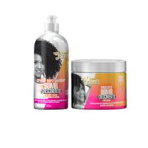 Kit Soul Power Bomb Creme Pentear 500ml + Máscara Big Mask