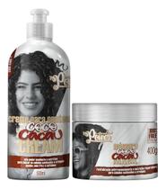 Kit Soul Power Coco E Cacau Máscara + Creme De Pentear 500ml