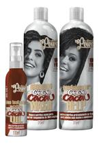 Kit Soul Power Coco E Cacau Sh + Cond + Óleo Finalizador Kit Soul Power Coco E Cacau Sh + Cond + Óleo Finalizador