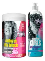 Kit Soul Power Curls High Definition Cream 800g + Modeling C