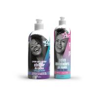 Kit Soul Power Curly On Cream 500ml + Modeling Curls 315ml