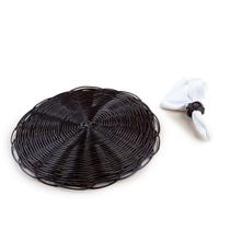 Kit Souplast + Argola Porta Guardanapo para Mesa Posta Jantar Decoração Cozinha