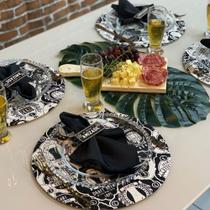 Kit Souplat Supla Completo Dia dos Pais Decoração de Mesa Posta