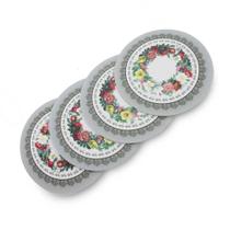 Kit Sousplat 4 peças Redondo 37cm Sublimação 08 - Catran