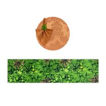 Kit Sousplat Completo com Trilhos Guardanapos Pg Folhagem Jardim Vertical