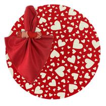 Kit Sousplat Completo Dia das Mães Especial Mesa Posta Com Guardanapos e Pg