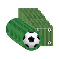 Kit Sousplat + Guardanapo Futebol