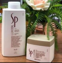 Kit SP Professional Luxe Oil Keratin (Shampoo 1L + Máscara 400ML)