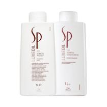 Kit Sp System Pro Luxe Oil Keratin Profissional - Sh E Cond - Sp System Professional