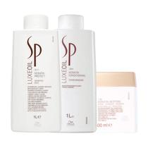 Kit SP System Professional Luxe Oil Keratin Power Trio (3 Produtos)