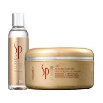 Kit SP System Professional Luxe Oil Keratin Protect Restore Duo (2 Produtos) - wella