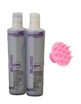 KIT SPA BLOND SHAMPOO E CONDICIONADOR PARA LOIRAS 2X300ML SOUPLE LISS lançamento KIT SPA BLOND SHAMPOO E CONDICIONADOR PARA LOIRAS 2X300ML SOUPLE LISS lançamento