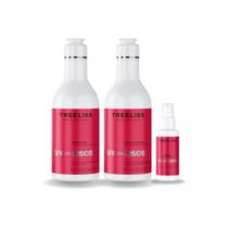 Kit spa dos lisos hidratação 3 passos 0,8kg treeliss