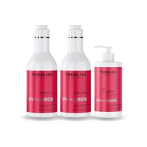 Kit spa dos lisos hidratação 3 passos 1kg treeliss