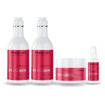 Kit spa dos lisos hidratação 4 passos 1,2kg treeliss Kit spa dos lisos hidratação 4 passos 1,2kg treeliss