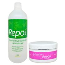 Kit Spa dos Pés e Mãos Repos Amaciante Líquido e Parafina