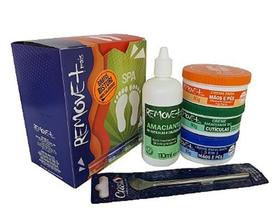 Kit Spa Dos Pes Remove Mais + Bisturi De Calosidade - Remove+