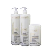 Kit Spa Essencial Reconstrução Souple liss Profissional 3x1 L