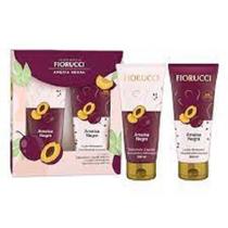 Kit Spa Fiorucci Sabonete Líq E Loção Hidrat Ameixa Negra