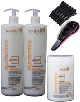 KIT SPA NUTRITIVO QUINOA PROTEÍNAS SHAMPOO + CONDICIONADOR 2X1L + MÁSCARA 1KG SOUPLE LISS lançamento