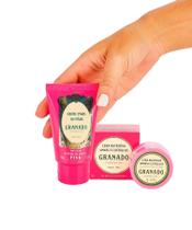 Kit Spa Para Mãos Pink Creme de Mão e Cera Nutritiva Granado