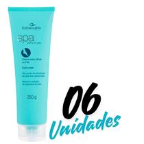 Kit Spa para os Pés Creme para Afinar os Pés Trata e Evita Rachaduras - 6 Unidades