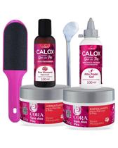 Kit Spa Pé Amaciante Hidratante Esfoliante Óleo Bisturi Lixa Kit Spa Pé Amaciante Hidratante Esfoliante Óleo Bisturi Lixa