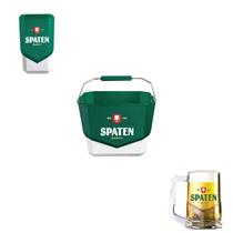 Kit Spaten Balde De Gelo + Cervegela + 2 Canecas 400 ML Exclusiva