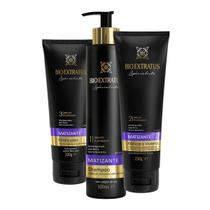 Kit Spécialiste Matizante (Shampoo 300ml + Máscara 250g + Finalizador 200g) Bio Extratus