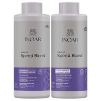 Kit Speed Blond Inoar Shampoo E Condicionador 800Ml