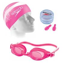 Kit Speedo Swim - feminino - rosa+bege