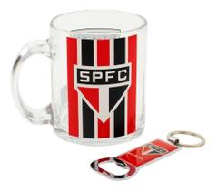 Kit Spfc Caneca+ Abridor De Garrafas 350ml - São Paulo Fc