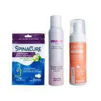 Kit Spinacure Curativo 36 Un. + Spinacure Spray 150 Ml +