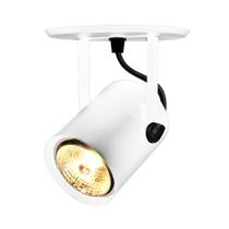 Kit Spot Móvel Taschibra Cannon AR70 Branco + Lâmpada LED Taschibra Dicróica 4,8W AR70 GU10 Kit Spot Móvel Taschibra Cannon AR70 Branco + Lâmpada LED Taschibra Dicróica 4,8W AR70 GU10