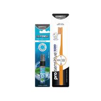 Kit Spray Bucal Ice Menta + Escova de Dente Pro Sensitive