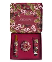 Kit Spray, Creme para Mãos e Sabonete em Barra Velvet Cherry