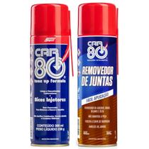 Kit Spray Descarbonizante E Removedor De Junta Car80 Kit Spray Descarbonizante E Removedor De Junta Car80