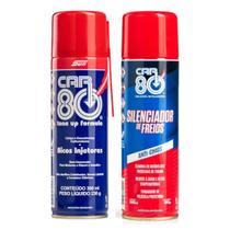 Kit Spray Descarbonizante E Silenciador De Freio Car80
