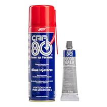 Kit Spray Descarbonizante E Silicone Forma Junta 8099 Car80