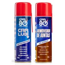Kit Spray Desengripante E Reparador De Pneu Car80