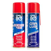 Kit Spray Desengripante E Silenciador De Freio Car80