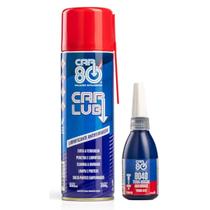 Kit Spray Desengripante E Trava Rosca E Porcas 8040 Car80 Kit Spray Desengripante E Trava Rosca E Porcas 8040 Car80