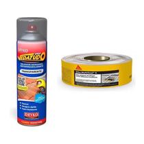 Kit Spray Emborrachado 100ml + Fita Multiuso Manta Autoadesiva Kit Spray Emborrachado 100ml + Fita Multiuso Manta Autoadesiva