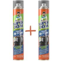 Kit Spray Limpa Air Fryer Alto Poder De Limpeza Dissolve A Gordura Limpeza Sem Esforço 250ml