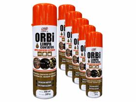 Kit Spray Limpa Contatos Eletricos Orbi Quimica 300ML 6 Unidades Kit Spray Limpa Contatos Eletricos Orbi Quimica 300ML 6 Unidades