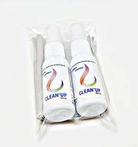 Kit Spray Limpa Lentes + Flanela P/ Óculos Celulares Câmeras